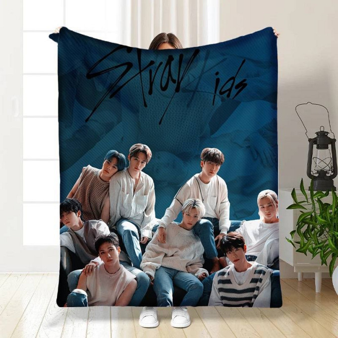 Плед 3D Stray Kids №5 3376_A 15791 160х200 см Київ - изображение 1