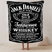 Плед 3D Елітний Jack Daniel's 2657_A 12586 160х200 см Киев