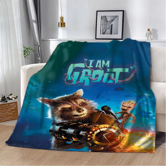 Плед 3D Марвел I am Groot 20222327_A 10600 160х200 см Киев - изображение 1