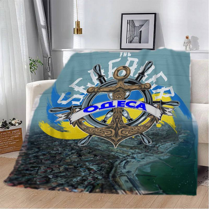 Плед 3D Одеса 2875_B 13169 135х160 см Київ - изображение 1