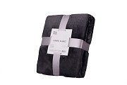 Плед Ardesto Flannel ART-0210-SB 160х200 см темно-сірий Киев