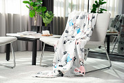 Плед Ardesto Flannel Бульдоги ART-0112-PB 160х200 см молочний Киев