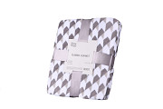 Плед Ardesto Flannel геометрія ART-0104-PB 160х200 см сірий Киев