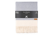 Плед Ardesto Leonardo Bianco ART-0503-LB 140х200 см блакитний з білим Киев