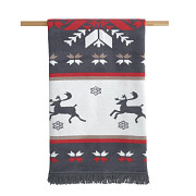 Плед Arya Бавовна Christmas Morie AR-A107354 200х220 см Киев