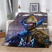 Плед патріотичний 3D "Воля" 2593_B 12124 135х160 см Киев