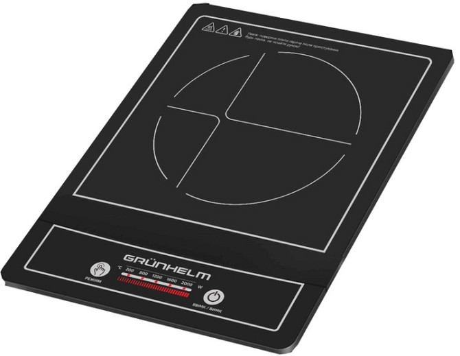 Плита індукційна настільна Grunhelm GI-909 2000 Вт Киев - изображение 1
