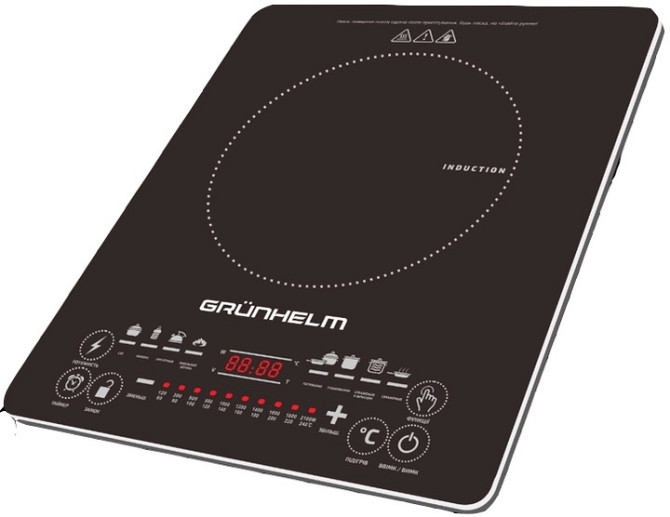Плита індукційна настільна Grunhelm GI-922 2000 Вт Киев - изображение 1
