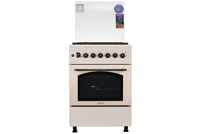 Плита комбінована Ardesto FSCF-C607CR 53 л бежева Киев - изображение 1