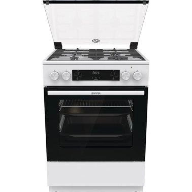 Плита комбінована Gorenje GKS6C70WA 71 л біла Киев - изображение 1