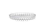 Піднос пластиковий Guzzini Dolcevita 12570142 31 см прозорий Киев