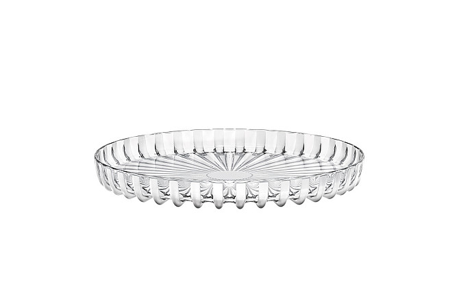 Піднос пластиковий Guzzini Dolcevita 12570142 31 см прозорий Киев - изображение 1