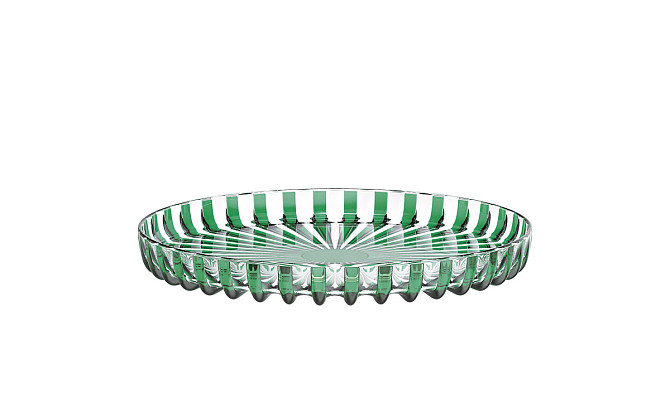 Піднос пластиковий Guzzini Dolcevita 12570169 31 см зелений Київ - изображение 1