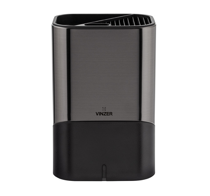 Підставка для ножів та кухонного приладдя з іонізатором Vinzer Graphite Collection VZ-50341 15х11.7х Киев - изображение 1