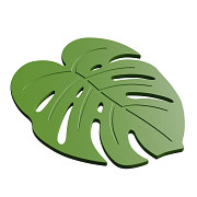 Підставка під гаряче Krauff Monstera 29-305-079 22х17 см зелена Київ