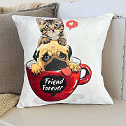 Подушка 3D Friend Forever 20222529_E 11974 50х50 см Киев
