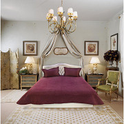 Покривало Arya Diamond AR-A107070-Burgundy 250х260 см бордове Киев