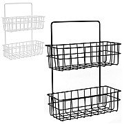 Полиця для ванної 2-х ярусна Stenson TD-01325 25.5х10х33.5 см Киев