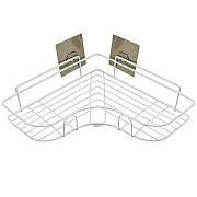 Полиця кутова Stenson TL-00407 25.5х25.5х6 см Киев