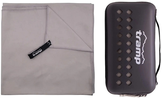 Рушник Tramp TRA-161-L-grey 60х120 см сіре Київ - изображение 1