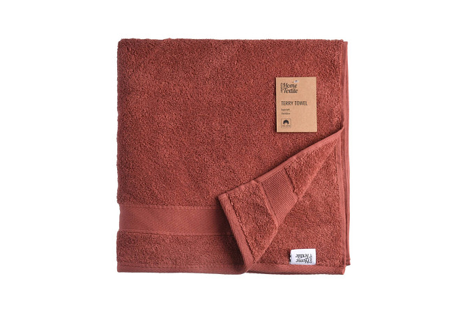 Рушник махровий Ardesto Super Sof ART-2270-RT 140х70 см теракотовий Киев - изображение 1