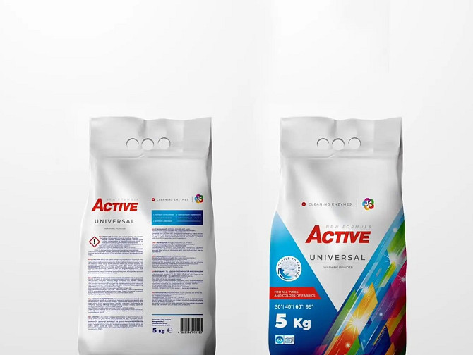 Порошок для прання Active Universal 4820196011125 5 кг Киев - изображение 1