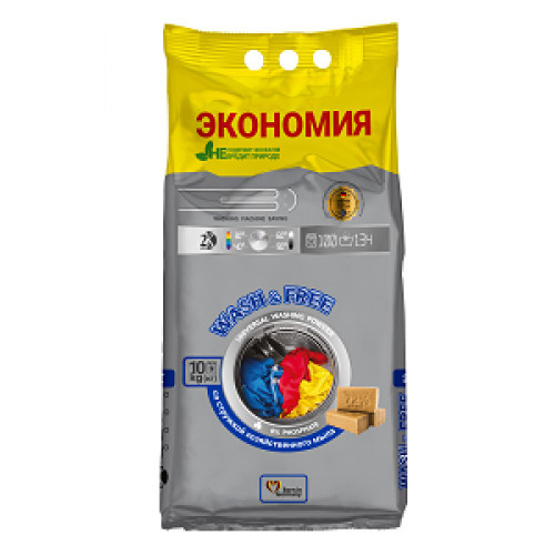 Порошок для прання універсальний Wash&Free 723673 10000 м Киев - изображение 1
