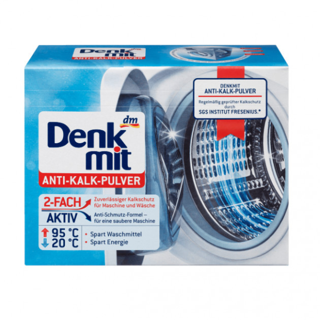 Порошок проти накипу для пральної машини Denkmit Anti Kalk Pulver 4010355485595 1.5 кг Київ - изображение 1