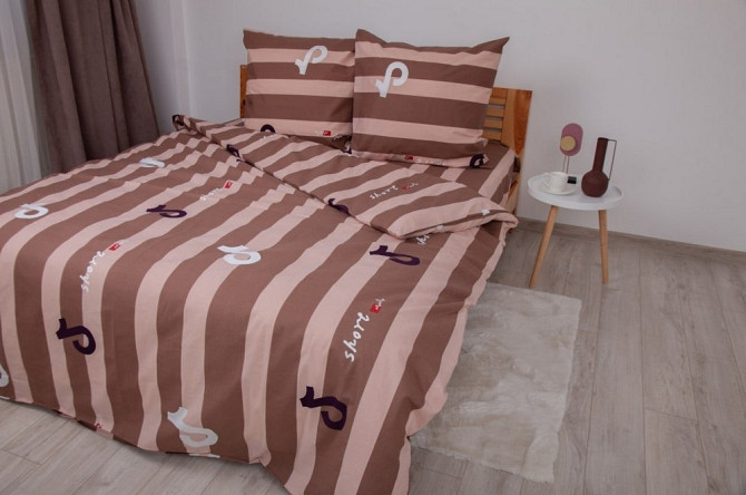 Постільна білизна двоспальне ТЕП Soft dreams Line Brown 2-03858-26453 180х215 см коричнева Киев - изображение 1