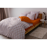 Постільна білизна двоспальне ТЕП Terracotta Check 2-01691-25217 180х215 см Киев