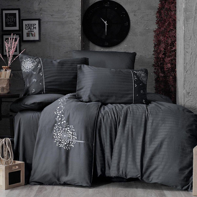 Постільна білизна євро Arya Vogue Embroidery Enster AR-A107270 200х220 см Киев - изображение 1