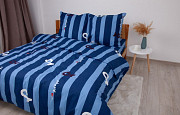 Постільна білизна євро ТЕП Soft dreams Line Blue 2-03859-26458 200х215 см блакитна Київ
