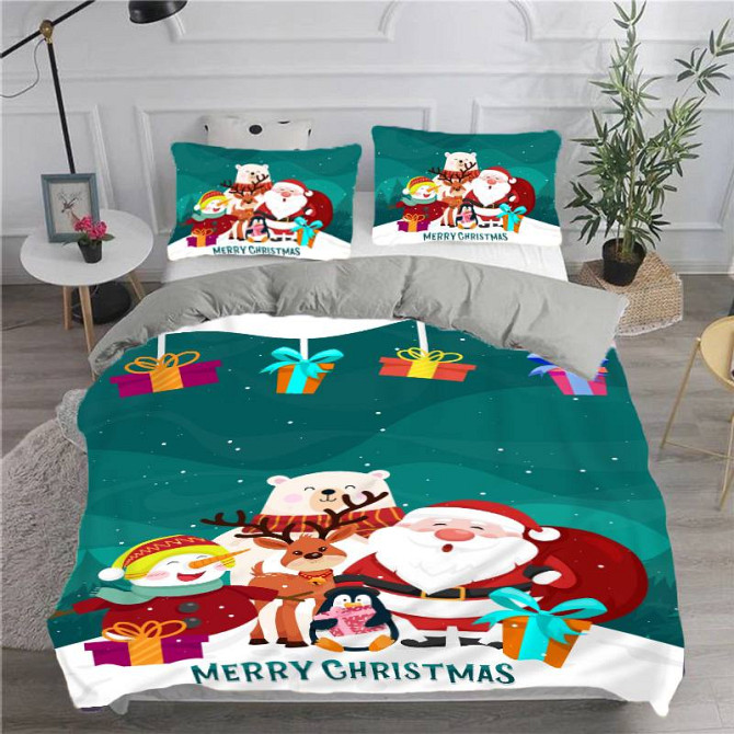 Постільна білизна з плюш-велюру Marry Christmas 3046 13617 215×150 см Киев - изображение 1