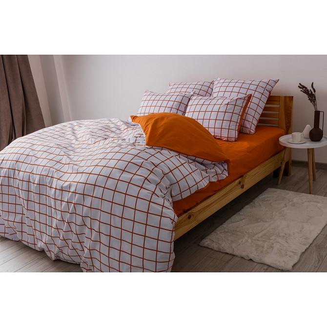 Постільна білизна сімейна ТЕП Terracotta Check 2-00882-25219 150х215х2 см Киев - изображение 1