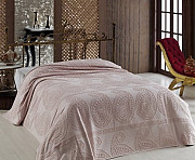 Простирадло махрове полуторне Arya Misley AR-TR1001609-rose 160х220 см рожеве Киев