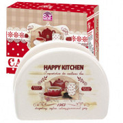 Підставка для серветок SNT Happy Kitchen 3662-11 10х8 см Киев