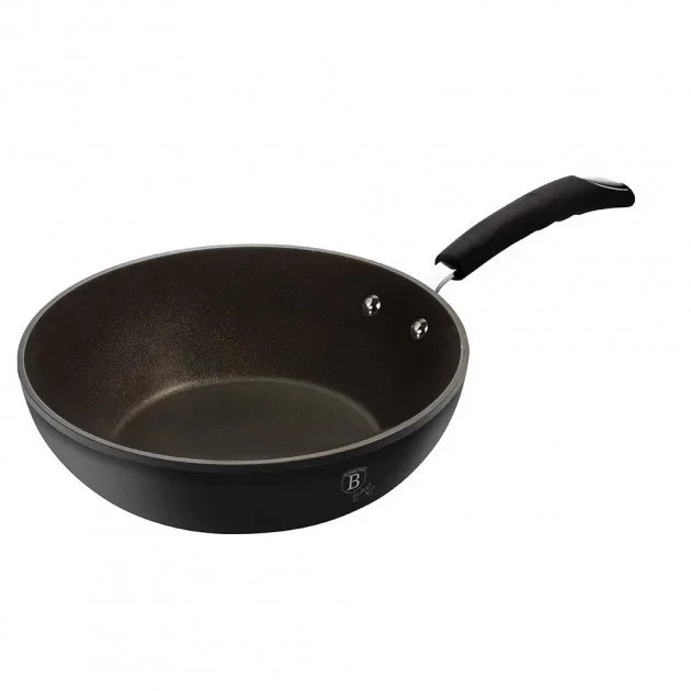 Сковорода WOK Berlinger Haus Black Professional Line LP-KL-006 28 см 3.2 л Київ - изображение 1