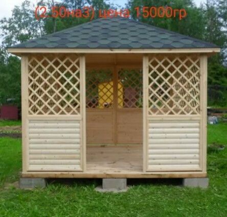 Беседки из дерева сосна Житомир - изображение 1