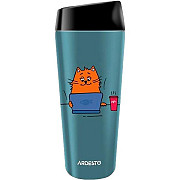 Термокухоль Ardesto Coffee Time Red Cat AR-2645-CG 450 мл синій Київ