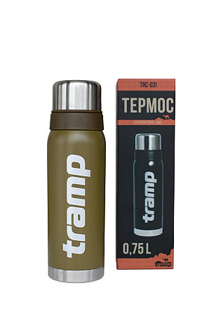 Термос питної Tramp Expedition Line TRC-031-olive 0.75 л оливковий Київ - изображение 1