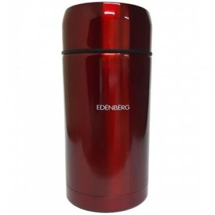 Термос харчовий Edenberg EB-3510-Red 1000 мл червоний Київ - изображение 1