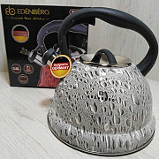 Чайник із свистком Edenberg EB-1990-Grey 3 л сірий Київ