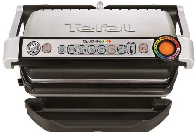 Електричний гриль Tefal OptiGrill GC716D12 2000 Вт Киев - изображение 1