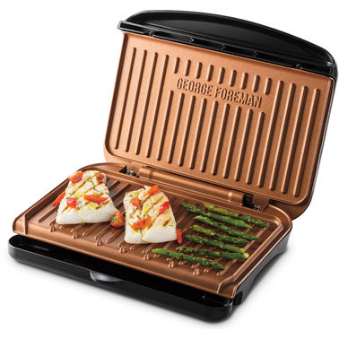 Електрогриль George Foreman Fit Grill Copper Medium 25811-56 1630 Вт Київ - изображение 1