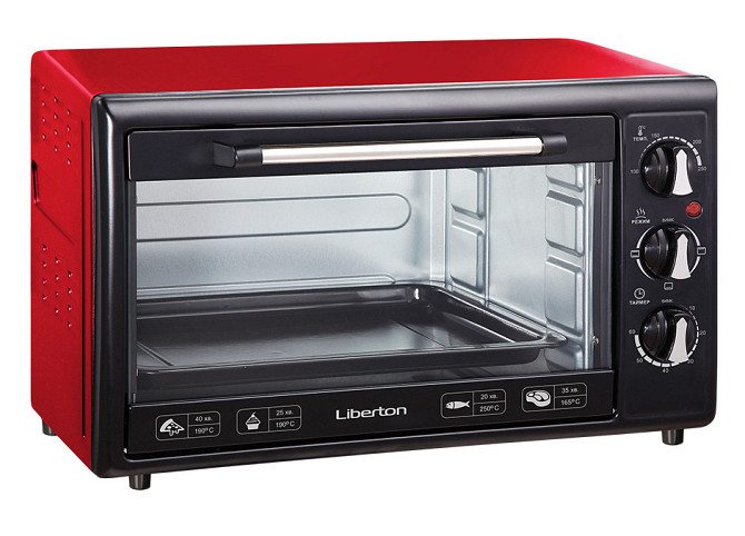 Електродуховка Liberton LEO-350-Red Київ - изображение 1