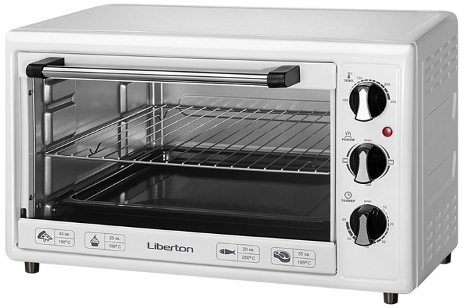 Електродуховка Liberton LEO-350-White Київ - изображение 1