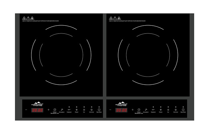 Електроплита склокерамічна Monte MT-2114 2000 Вт Київ - изображение 1