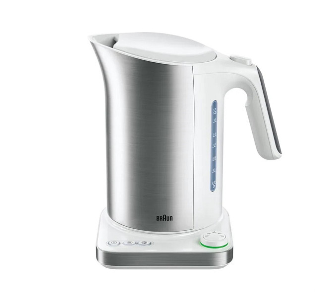 Електрочайник Braun WK-5115-WH 1.7 л сірий Київ - изображение 1