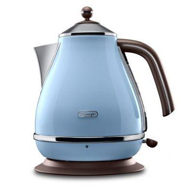 Електрочайник DeLonghi KBOV-2001-AZ 1.7 л блакитний Київ - изображение 1