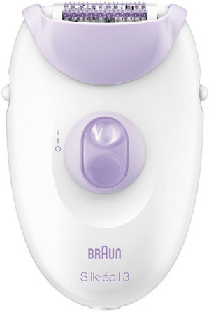 Епілятор BRAUN SE 3170 White/Purple Київ - изображение 1